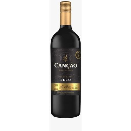 Vinho cancao tto seco 750ml un