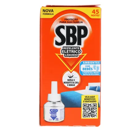 Inseticida Elétrico 45 Noite Sbp Mult Rf 35ml 360-2