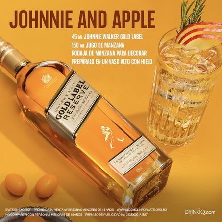 WHISKY JOHNNIE WALKER GOLD RESERVE 360-1
