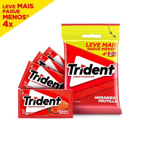 GOMA MASCAR TRIDENT C/4 LEVE + PAGUE - 360-1