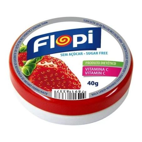 Bala florestal 40g frutas sortidas lata