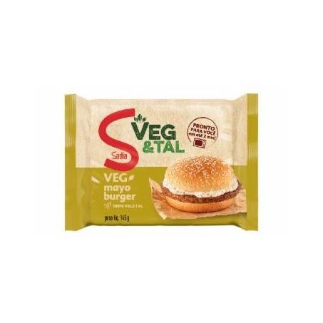 Sanduíche Sadia Veg & Tal Mayo Burg Congelado Pacote 145g 
 