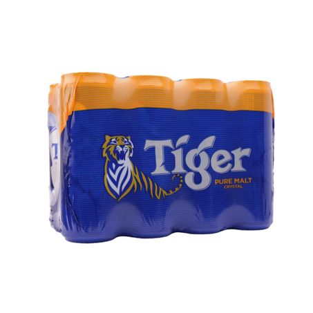 Cerveja Tiger Puro Malte Crystal Lata 350ml - Pacote com 12un - 4.2lt 360-57