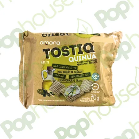 TOSTIQ AZEITE  70G - AMANA