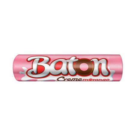Chocolate Baton Creme Morango 16G
