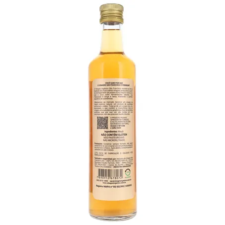VINAGRE DE MAÇA ORGANICO 500ML 360-17
