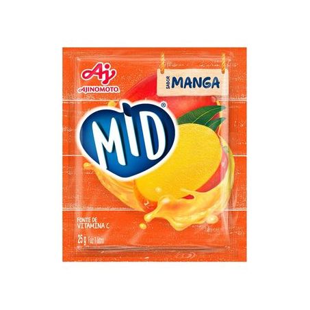 Refresco em Pó Mid Manga Sachê 25G