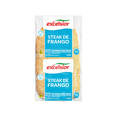 Bife empanado de frango Excelsior 100g