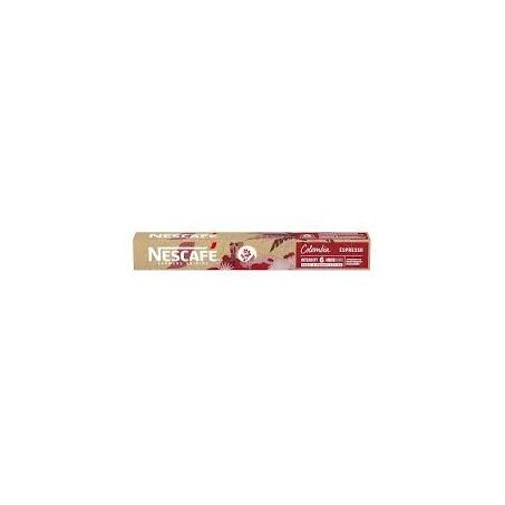 Nespresso nescafé colombia c/ 10 cápsulas 44g