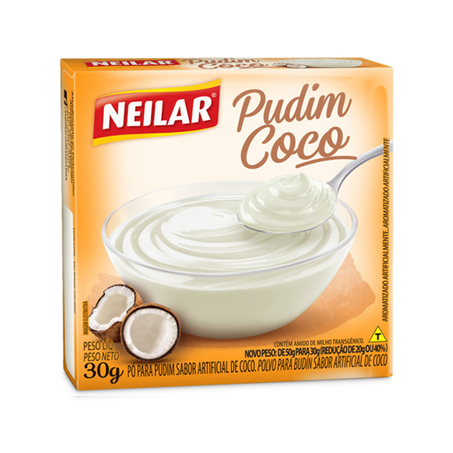 PUDIM EM PÓ NEILAR COCO 30G