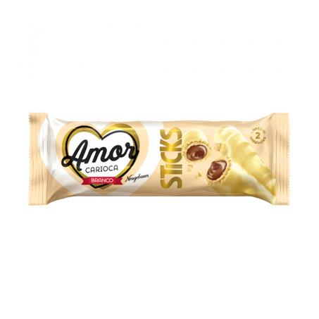 CHOCOLATE NEUGEBAUER BIBS STICK AMOR CARIOCA BRANCO 32G