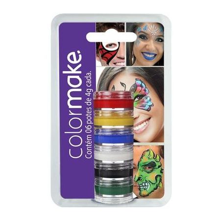 PINTUR FACIAL COLORMAKE 6UN