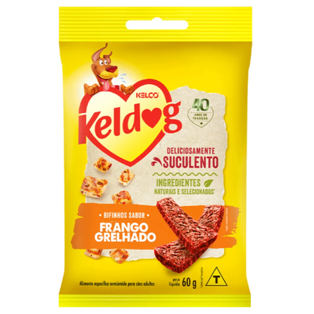 Bifinho frango grelhado keldog 60g