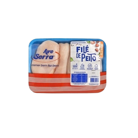 FILE DE PEITO AVE SERRA 700G RESFRIADO