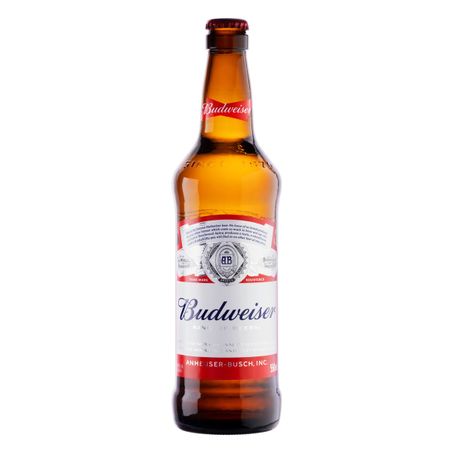 CERVEJA LAGER BUDWEISER GARRAFA