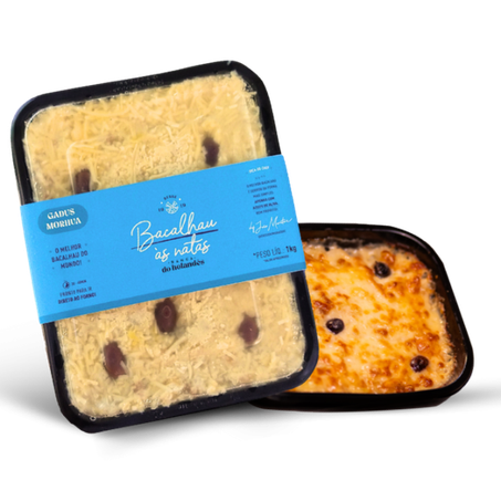 Bacalhau Às Natas Do Holandês Congelado 350g