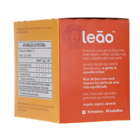 Chá Leão Camomila Sachê 10UN 360-24