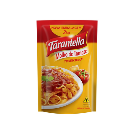 MOLHO TOMATE TARANTELLA SC 2KG