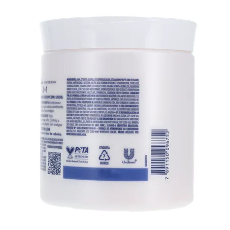 MÁSCARA TRATAMENTO DOVE 2 EM 1 NUTRIÇÃO + TRI ÓLEOS 500G 360-23