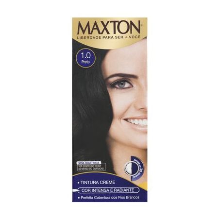 Maxton preto 1.0 tintura creme