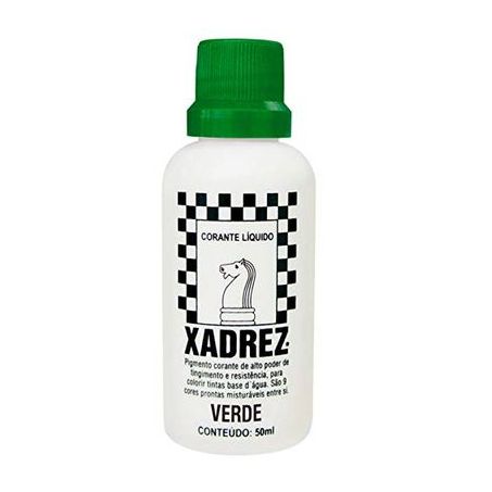 Corante Liquido Xadrez 50ml Verde