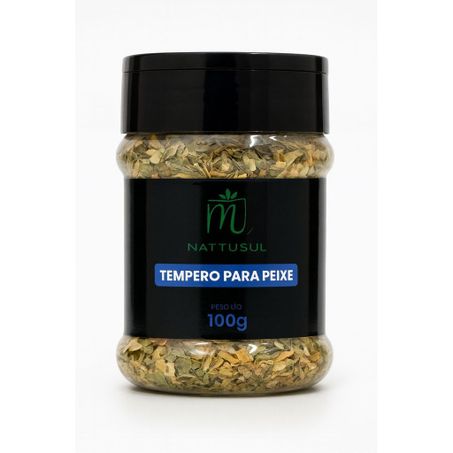 Tempero nattusul p/ peixe 100g.pote