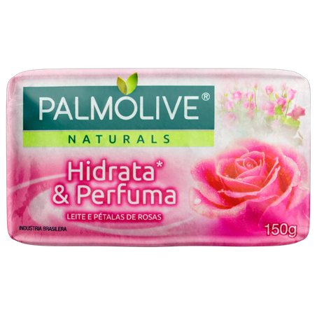 Sabonete palmolive suave leite-rosa 150g