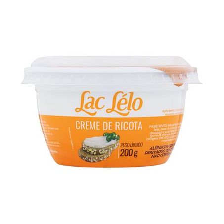 CREME DE RICOTA LAC LELO 200G 