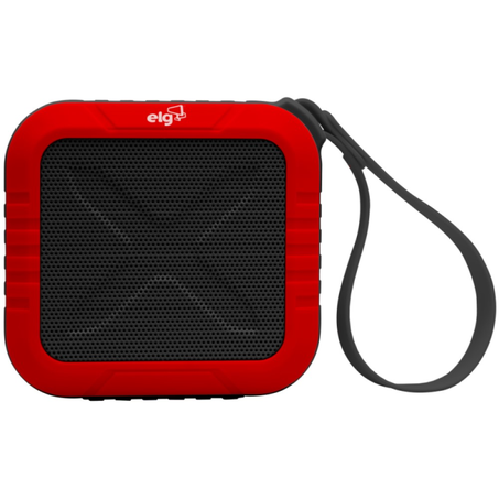 Caixa De Som Bluetooth ELG Vermelha 10W