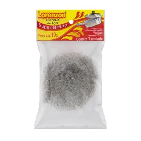 ESPONJA ACO BRILHO LORENZON