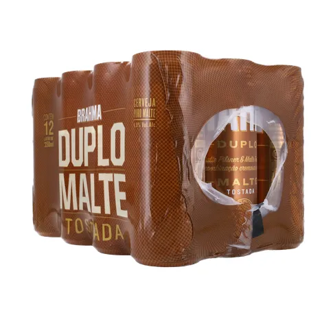 Cerv brahma duplo malte tost lata 350ml 12 un 360-5