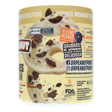 PASTA AMENDOIM DR PEANUT COOKIES 600G 360-8
