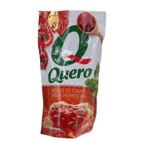 Molho Tomate Quero Parmegiana Sachê 300g 
 