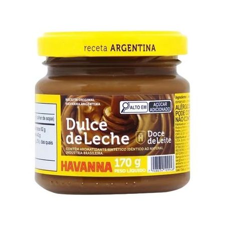Doce de leite havanna 170g
