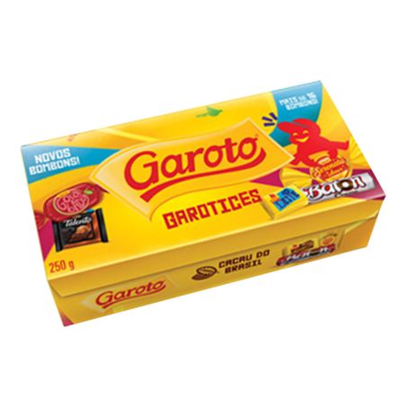 Bombom garoto 250g sortidos