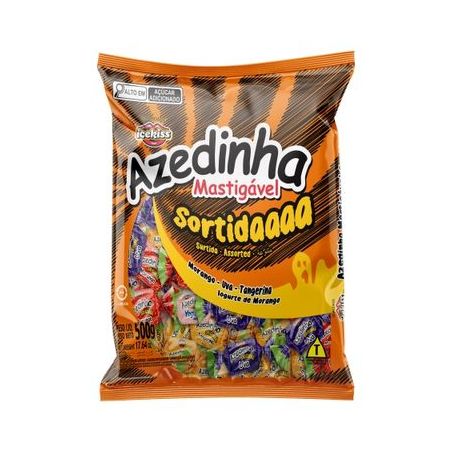 Bala Azedinha Mastigável Sortida 500g