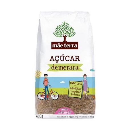 Açúcar demerara mãe terra 400gr