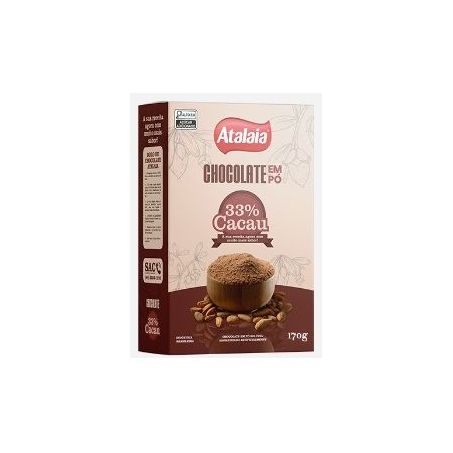 CHOCOLATE EM PO 33% ATALAIA 170G