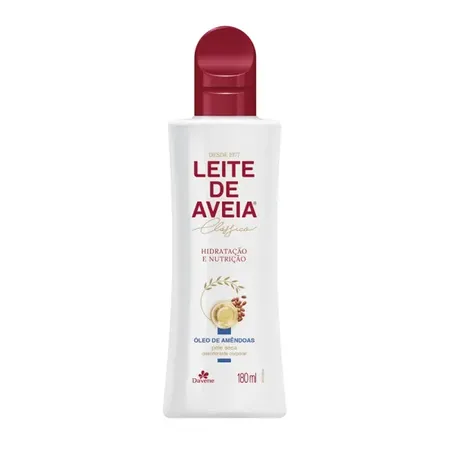 Hidratante Davene Leite de Aveia Óleo de Amêndoas Para Pele Seca Embalagem 180ML