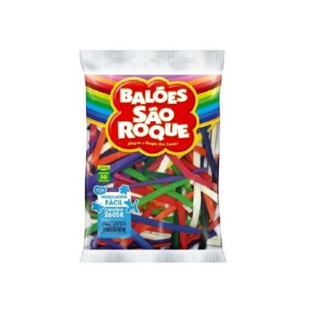 Balao s.roque canudo liso misto 260 c/50