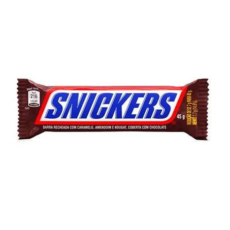 BOMBOM SNICKERS ORIGINAL 45G