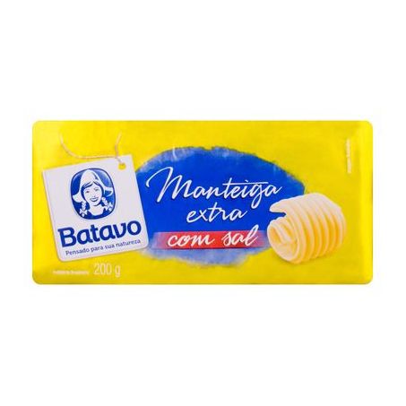 Manteiga Batavo com Sal 200G
