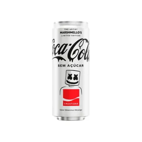 REFRI COCA-COLA  LT 310ML MELANCIA E MORANGO