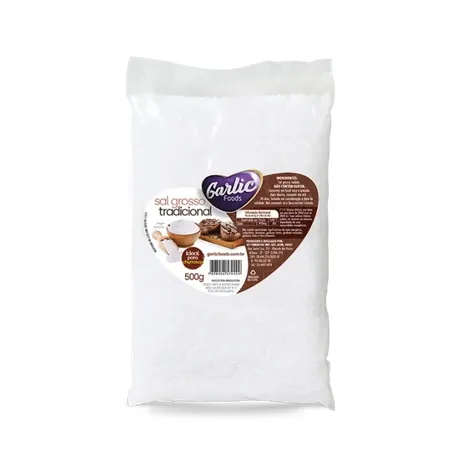Garlic Foods Sal Grosso Natural 500G