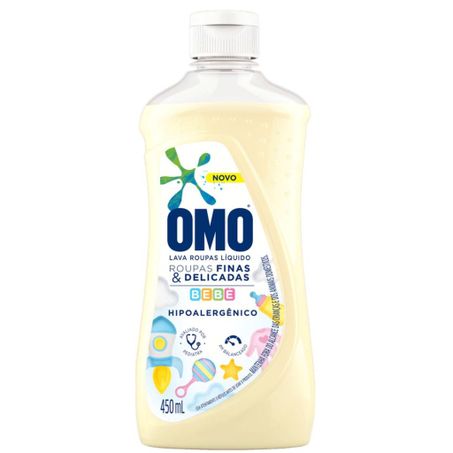 LAVA ROUPA DELELICADO BABY OMO 450ML