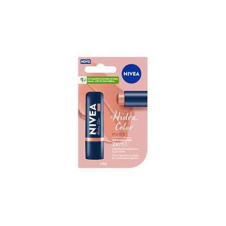 Protetor labial nivea lip care nude 4,8g