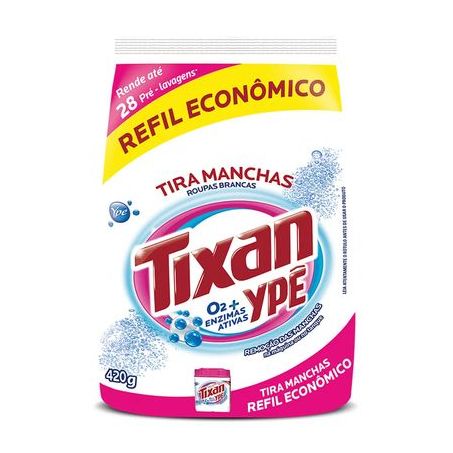 TIRA MANCHAS PO TIXAN YPE ROUPAS BRANCAS  FX 380G