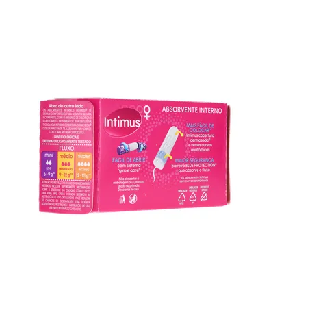 Absorvente Interno Intimus Mini Leve 16 Pague 15 Unidades 360-14