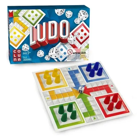 JOGO LUDO 18PCS