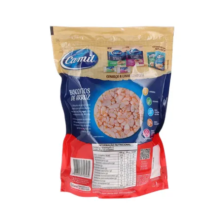 Biscoito Camil Arroz Integral Pimenta 150G 360-18